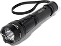 Heavy Duty Aluminum Stun Gun for Self Defense Rechargeable with LED Flashlight
